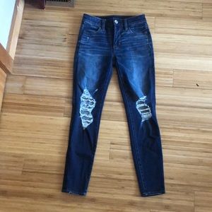 Worn Once American Eagle Skinny Jeans